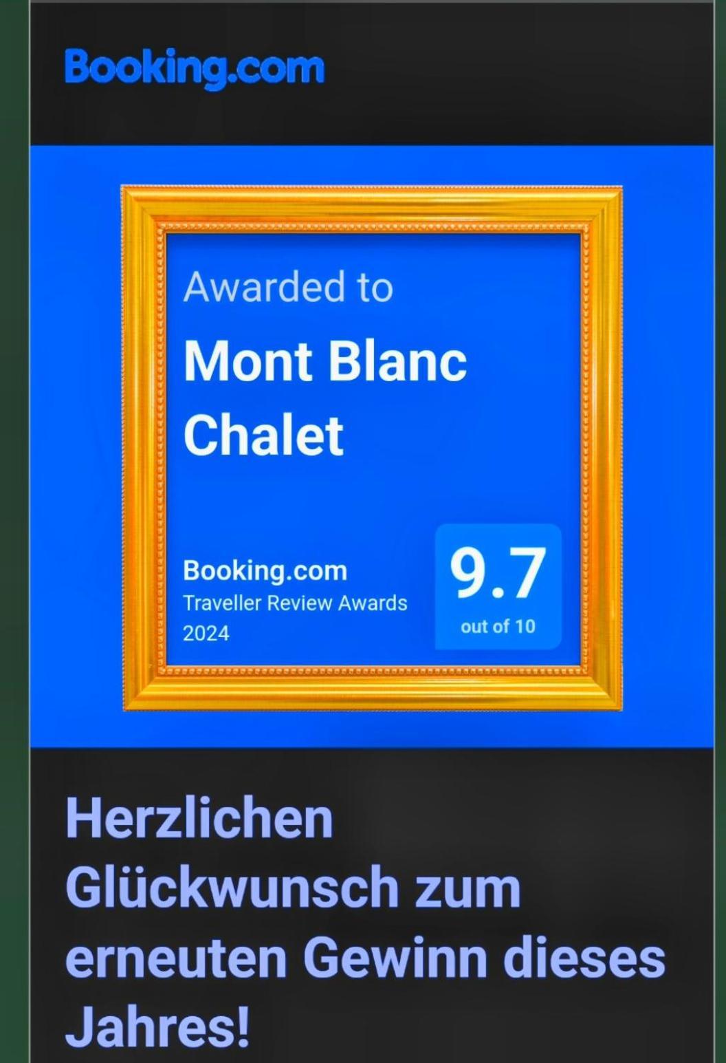 Mont Blanc Chalet Villa Grandevent Dış mekan fotoğraf